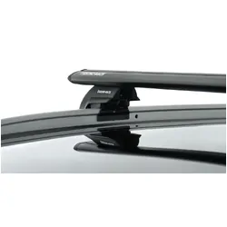 Rhino Rack Vortex Sx Black 2 Bar Roof Rack For Kia Sportage Gen 4 5Dr Suv With Flush Rails 16 To 21
