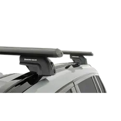 Rhino Rack Vortex Sx Black 2 Bar Roof Rack For BMW X3 F25 4Dr Suv With Roof Rails 03/11 To 10/17