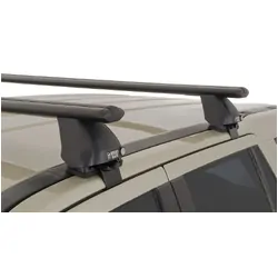 Rhino Rack Vortex 2500 Black 2 Bar Roof Rack For Land Rover Freelander 2 5Dr 4Wd 06/07 On