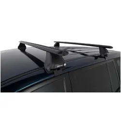 Rhino Rack Vortex 2500 Black 2 Bar Roof Rack For Mitsubishi Challenger Pb 4Dr Suv 12/09 To 12/15