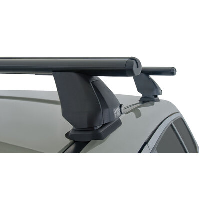 Rhino Rack Vortex 2500 Black 2 Bar Fmp Roof Rack For Mazda Cx-7 4Dr Suv 11/06 To 01/12