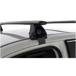 Rhino Rack Vortex 2500 Black 2 Bar Roof Rack For Subaru Liberty 4Dr Sedan 01/15 On