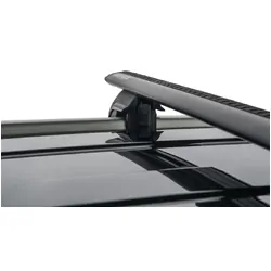 Rhino Rack Vortex Sx Black 2 Bar Roof Rack For Ford Everest 3Rd Gen 4Dr Suv With Flush Rails 10/15 - 2022