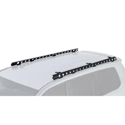 Rhino Rack Pioneer Tray (2000mm X 1140mm) For Toyota Landcruiser 200 Series 5Dr 4Wd With Roof Rails 07 To 21