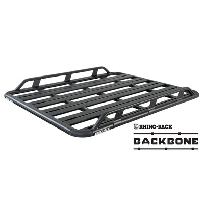 Rhino Rack Pioneer Tradie (1528mm X 1236mm) For Ford Ranger Wildtrak Px/Px2/Px3 4Dr Ute Double Cab (With Roof Rails) 06/12 On
