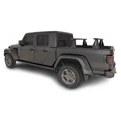 Rhino Rack Reconn-Deck 2 Bar Ute Tub System For Jeep Gladiator Jt With Trail Rails Installed 4Dr Ute 20 On