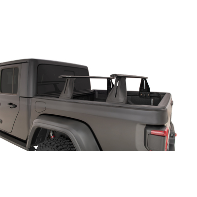 Rhino Rack Reconn-Deck 2 Bar Vortex Ute Tub System For Jeep Gladiator Jt With Trail Rails Installed 4Dr Ute 20 On