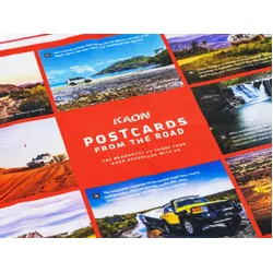 KAON Microfibre Cloth 4x4 Touring Map of Australia