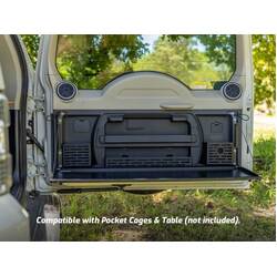 Rear Door Centre Cage to suit Mitsubishi Pajero Gen 4 NS-NX [Natural Stainless]