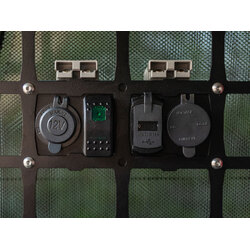 12V Electrical Panel to suit KAON Molle Mesh [Panel Only]