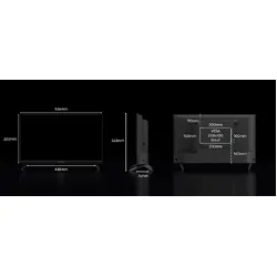 ENGLAON 24’’ Full HD 12V Smart TV With Chromecast, Bluetooth & Google TV