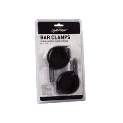 Lightforce Pair Of Bar Clamps (Polished) To Suit 56Mm And 65Mm Diameter Bars
