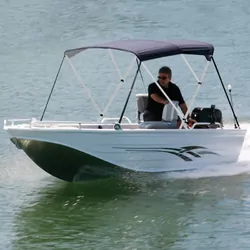 Oceansouth 3 Bow Bimini 1.7 - 1.9m - Blue