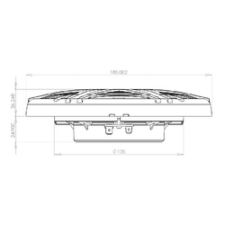 Majestic ULTRA Slim 6" Water Resistant, 30Wrms Max, Speaker Pair, White