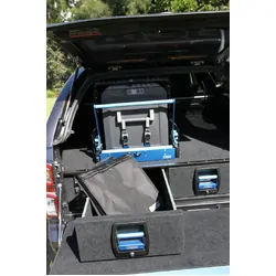 30009 Straight Slide Clip-On Table With Cutlery Roll