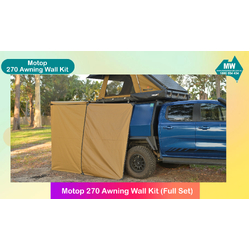 MOTOP Awning Wall Kit for 270 Freestanding Awning (Passenger side MKIII)