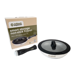 Outback Explorer Smart Storage Non-Stick Fry Pan 24cm