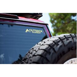 Outback Equipment Stickers - Stardard 30cm x 10cm
