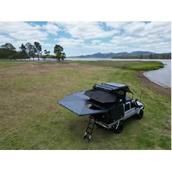 Outback Tourer 270 Plus Freestanding Awning With D Zipper - Drivers Side