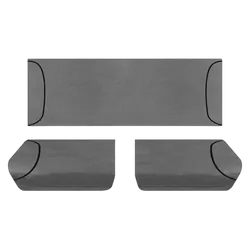 Tuff Terrain Canvas Grey Seat Covers to Suit Toyota Hilux SR SR5 Extra Cab (4X4) 07/11-06/15 FRONT/REAR