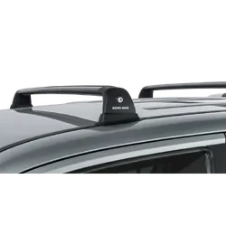 Rhino Rack Vortex Rvp Black 2 Bar Roof Rack For Volkswagen Amarok 2H 4Dr Ute Dual Cab 02/11 On