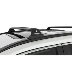 Rhino Rack Vortex Rvp Black 2 Bar Roof Rack For Toyota Rav4 Gen 5, Xa50 5Dr Suv With Flush Rails 05/19 On