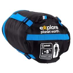 Explore Planet Earth Comas Kids Sleeping Bag Blue +5°
