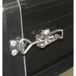 Supa Peg Pole Carrier Double Door 1830mm Black Powder Coated