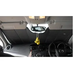 Mazda 3 Hatchback 2nd Generation Port Window Shades (BL; 2009-2013)