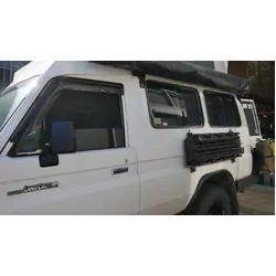 Second Row Port Window Shades to suit Toyota LandCruiser Troop Carrier (75/78 Series; 1984-Present)