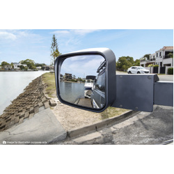 MSA Towing Mirrors (Chrome, Electric, Indicators, Blind Spot Monitoring, Powerfold) To Suit Mazda BT50 09/2020 - Current