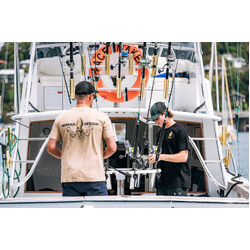 Nomad Design T-Shirt Squidtrex Rising - Tan - XL