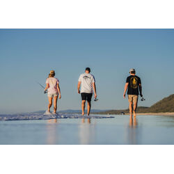 Nomad Design T-Shirt Womens Catch & Release - Blush - 10