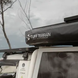 Tuff Terrain 270 LHS Free Standing Awning With Dimmable LEDs & Twin T Bracket Combo