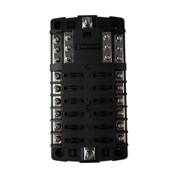 Tuff Terrain ST Blade Fuse Block - 12 Circuits with Negative Bus and Cover