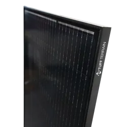 Tuff Terrain 12V 250w Monocrystaline Solar Panel Black - 1730 x 710 x 22mm