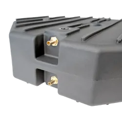 Tuff Terrain Spare Wheel Underbody Water Tank - 62L with 12v 3.8L Water Pump