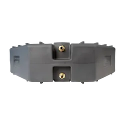 Tuff Terrain Spare Wheel Underbody Water Tank - 62L With Heat Shield & John Guest fitting kit