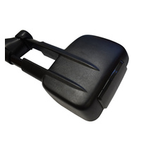 Extendable Towing Mirrors For Ford Ranger PX 2012 Onwards - Black