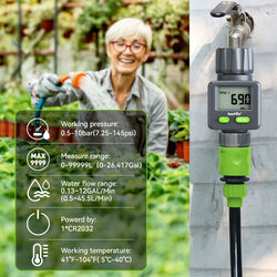 Topargee Digital Water Flow Meter