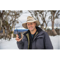 Uniden XTRAK 50-O Orange 5 Watt Waterproof Smart UHF Handheld Radio