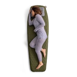 Camp Plus Self Inflating Mat - Large Dark Green RCS