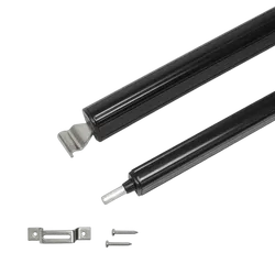 Aussie Traveller Curved Roof Rafter 125mm White