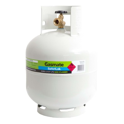 Gasmate LPG Cylinder 9.0KG SAFELOK LCC227