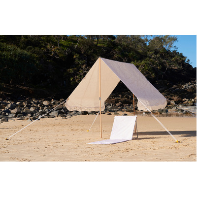 Oztrail Palm Club Beach Mat Chair - Almonta Beach Sand