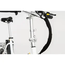 eTourer F2 Folding E-Bike Step-Through Model Polar White