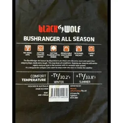 Black Wolf Bushranger All Season Jet Black