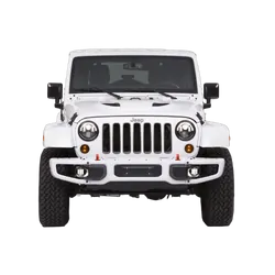 Model 6145 J2 - 12V Led Fog Light Inserts (For Jeep) - Black