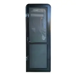 Aussie Traveller Door DC 1822 x 622 Radius Top Right Hand Hinge White