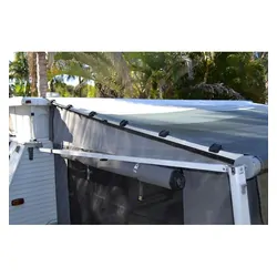 Supa Peg Supa-RV Anti-Flap Kit Short (Black) 2.1m To 2.2m